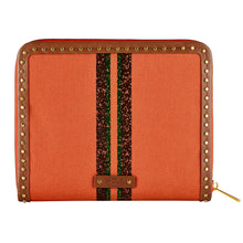 Load image into Gallery viewer, WOLF Ida Travel Zip Jewelry Portfolio 190046