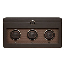 Load image into Gallery viewer, WOLF Earth Triple Watch Winder 190506
