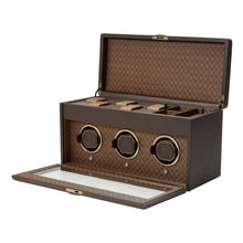 Load image into Gallery viewer, WOLF Earth Triple Watch Winder 190506