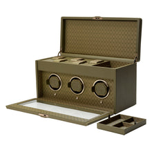 Load image into Gallery viewer, WOLF Earth Triple Watch Winder 190541