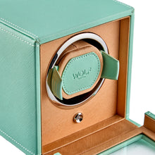 Load image into Gallery viewer, WOLF Cub Seltzer Single Watch Winder with Cover 461125