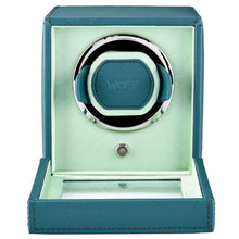 Load image into Gallery viewer, WOLF Cub Seltzer Single Watch Winder with Cover 461140