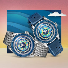 Load image into Gallery viewer, Mido Ocean Star Decompression Worldtimer M026.829.17.041.00