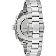 Load image into Gallery viewer, BULOVA Mens BUL Silver-Tone Stainless Steel Case, Silver-Tone Stainless Steel Combination Bracelet/Strap, Red Dial, WR 0050M 96K115