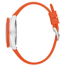 Load image into Gallery viewer, BULOVA Mens BUL White Hybrid-Ceramic Case, Orange HNBR Rubber, White Dial, WR 0100M 98B448
