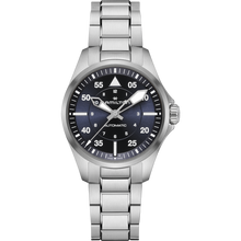Load image into Gallery viewer, HAMILTON - KHAKI AVIATION PILOT AUTO H76215140