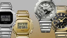 Load image into Gallery viewer, CASIO - FINE METALLIC SERIES G-STEEL 5600 SERIES GM5600YMG-9