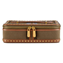 Load image into Gallery viewer, WOLF Ida Travel Zip Jewelry Case  190042
