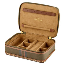 Load image into Gallery viewer, WOLF Ida Travel Zip Jewelry Case  190042
