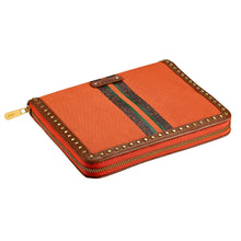 Load image into Gallery viewer, WOLF Ida Travel Zip Jewelry Portfolio  190046
