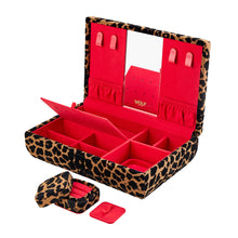 Load image into Gallery viewer, WOLF Savanna Leopard Print Medium Jewellery Box 395010
