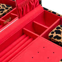 Load image into Gallery viewer, WOLF Savanna Leopard Print Medium Jewellery Box 395010
