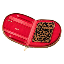 Load image into Gallery viewer, WOLF Savanna Leopard Print Jewellery Portfolio 395012
