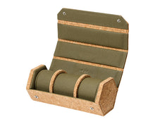 Load image into Gallery viewer, WOLF Cortica Triple Hexagon Watch Roll w/ Capsule  668361
