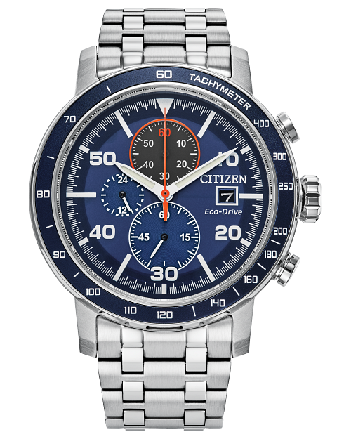 CITIZEN Mens Eco-Drive Brycen Weekender CA0850-59L