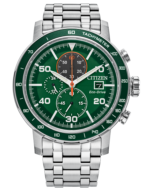 CITIZEN Mens Eco-Drive Brycen Weekender CA0851-56X