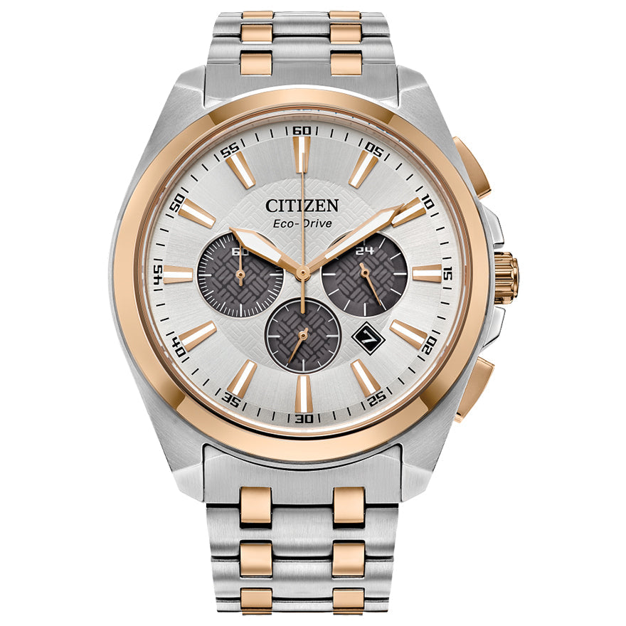 CITIZEN MEN ECO WR100 SST BRAC SLVR CA4516-59A