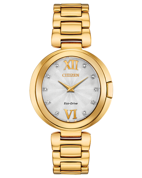 CITIZEN Ladies Eco-Drive Capella Dress/Classic EX1512-53A