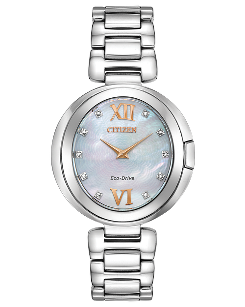 CITIZEN Ladies Eco-Drive Capella Dress/Classic EX1510-59D