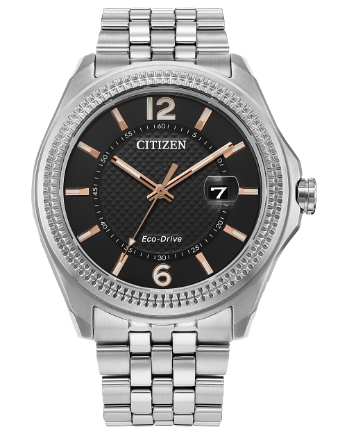 CITIZEN Mens Eco-Drive Ring Corso Dress/Classic AW1740-54H