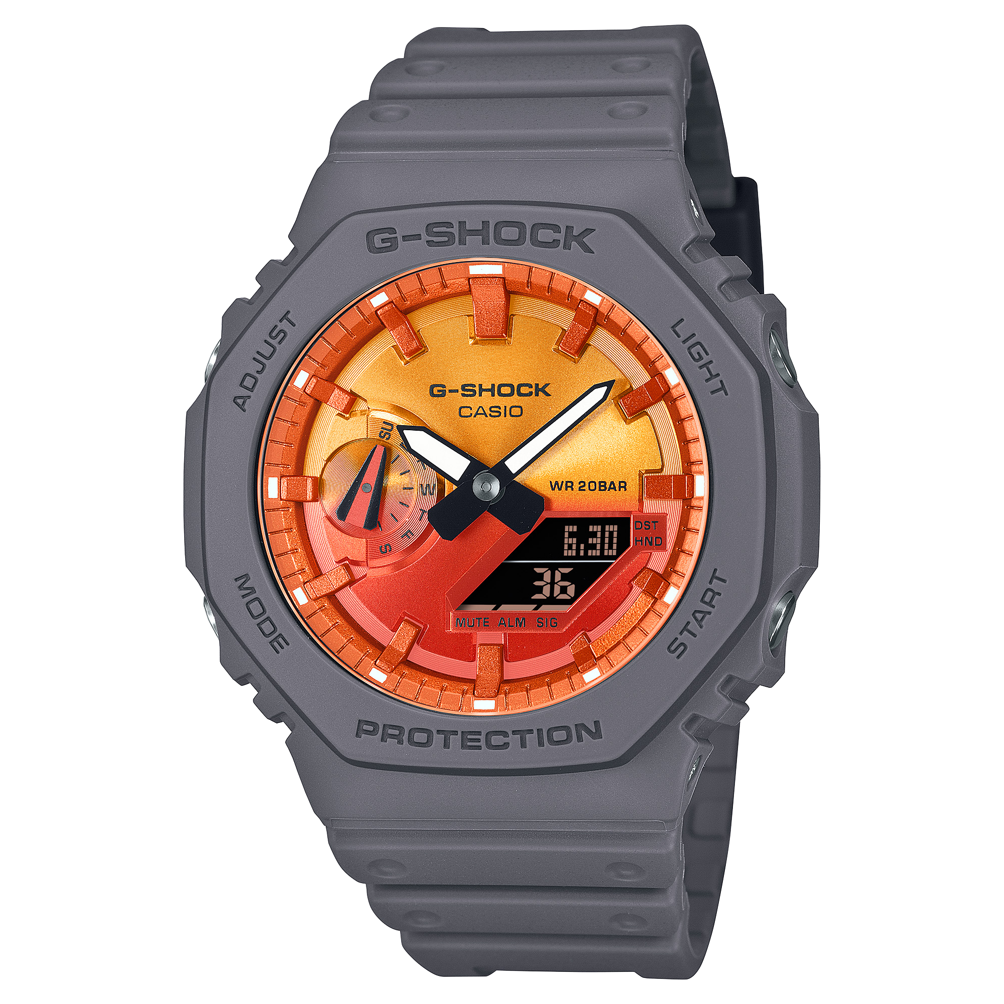 CASIO ANALOG-DIGITAL 2100 Series GA-2100FL-8A – Watch Warehouse