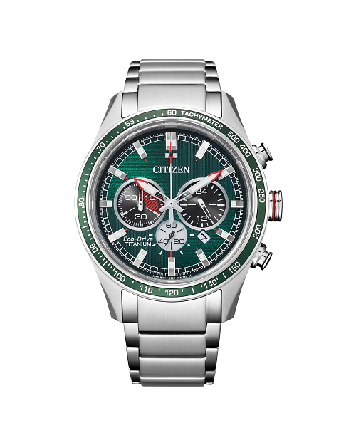 CITIZEN Mens Eco-Drive Titanium Sport Luxury CA4497-86X