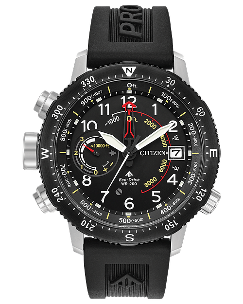 CITIZEN Mens Eco-Drive Altichron Promaster BN5058-07E