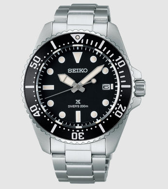SEIKO Prospex Solar Diver’s in Pure Black SNE597