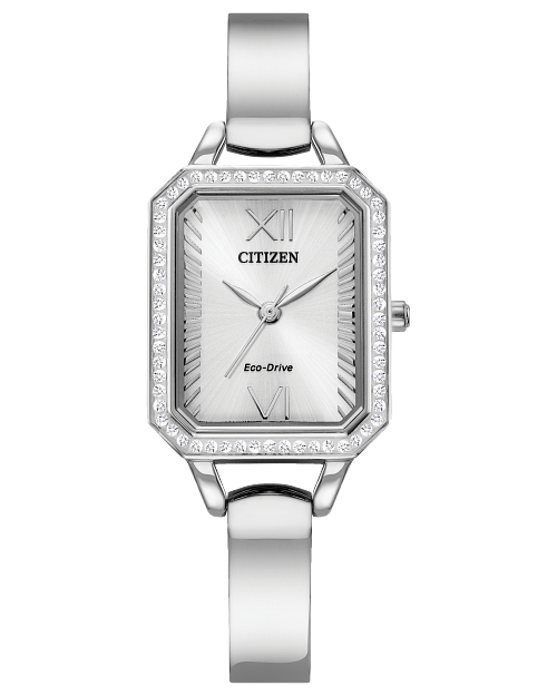 CITIZEN Ladies Eco-Drive Crystal Dress/Classic EM0980-50A