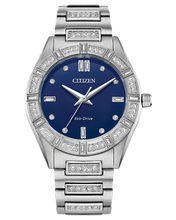 Load image into Gallery viewer, CITIZEN Ladies Eco-Drive Crystal Dress/Classic EM1020-57L
