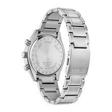 Load image into Gallery viewer, CITIZEN Mens ECO ECO Silver-Tone Super Titanium Case, Silver-Tone Super Titanium Bracelet, Blue  Dial, WR 0100M BY1010-57L
