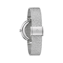 Load image into Gallery viewer, BULOVA Ladies  BUL Silver-Tone Stainless Steel Case, Silver-Tone Stainless Steel Bracelet, Silver  Dial, WR 0030M 96L329
