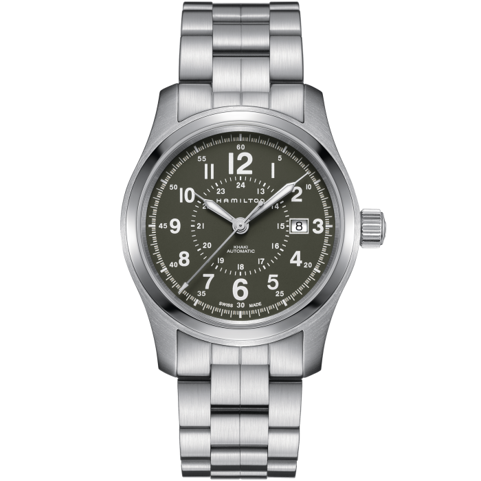 HAMILTON KHAKI FIELD AUT 42MM GN SS B H70605163