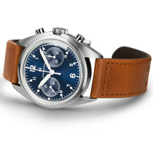 Load image into Gallery viewer, Khaki Aviation Pilot Pioneer Mechanical Chrono - H76409540
