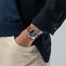 Load image into Gallery viewer, Khaki Aviation Pilot Pioneer Mechanical Chrono - H76409540
