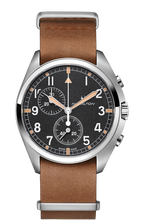 Load image into Gallery viewer, HAMILTON KHAKI AVIATION PILOT PIONEER CHRONO QUARTZ H76522531 - Moments Watches &amp; Jewelry
